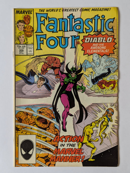 Fantastic Four #306 Marvel Comic Book
