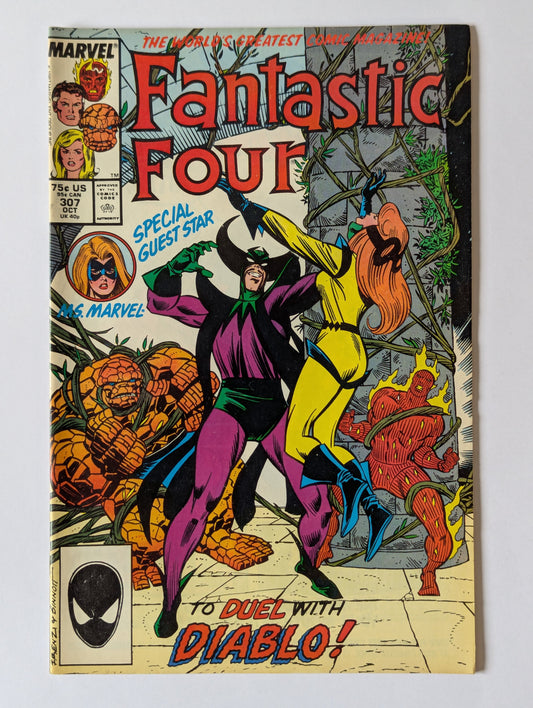 Fantastic Four #307 Marvel Comic Book