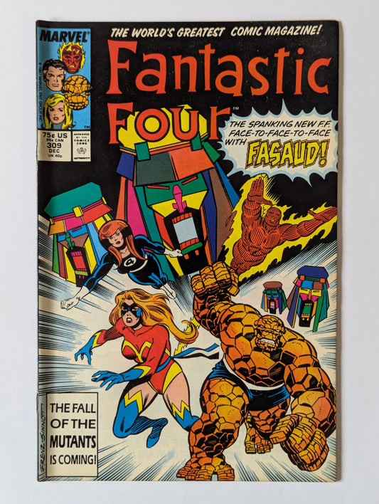 Fantastic Four #309 Marvel Comic Book