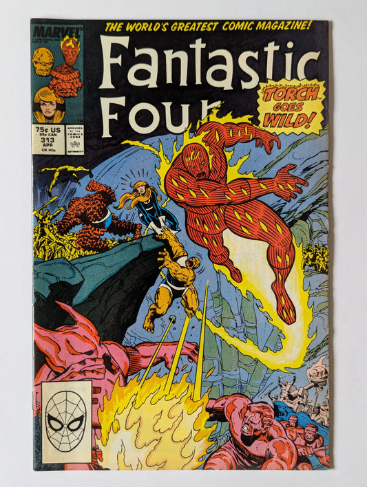 Fantastic Four #313 Marvel Comic Book
