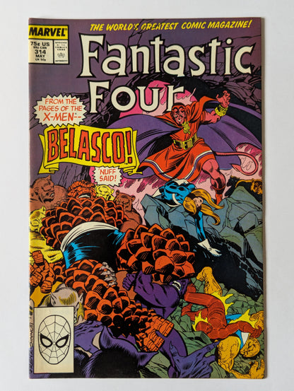Fantastic Four #314 Marvel Comic Book