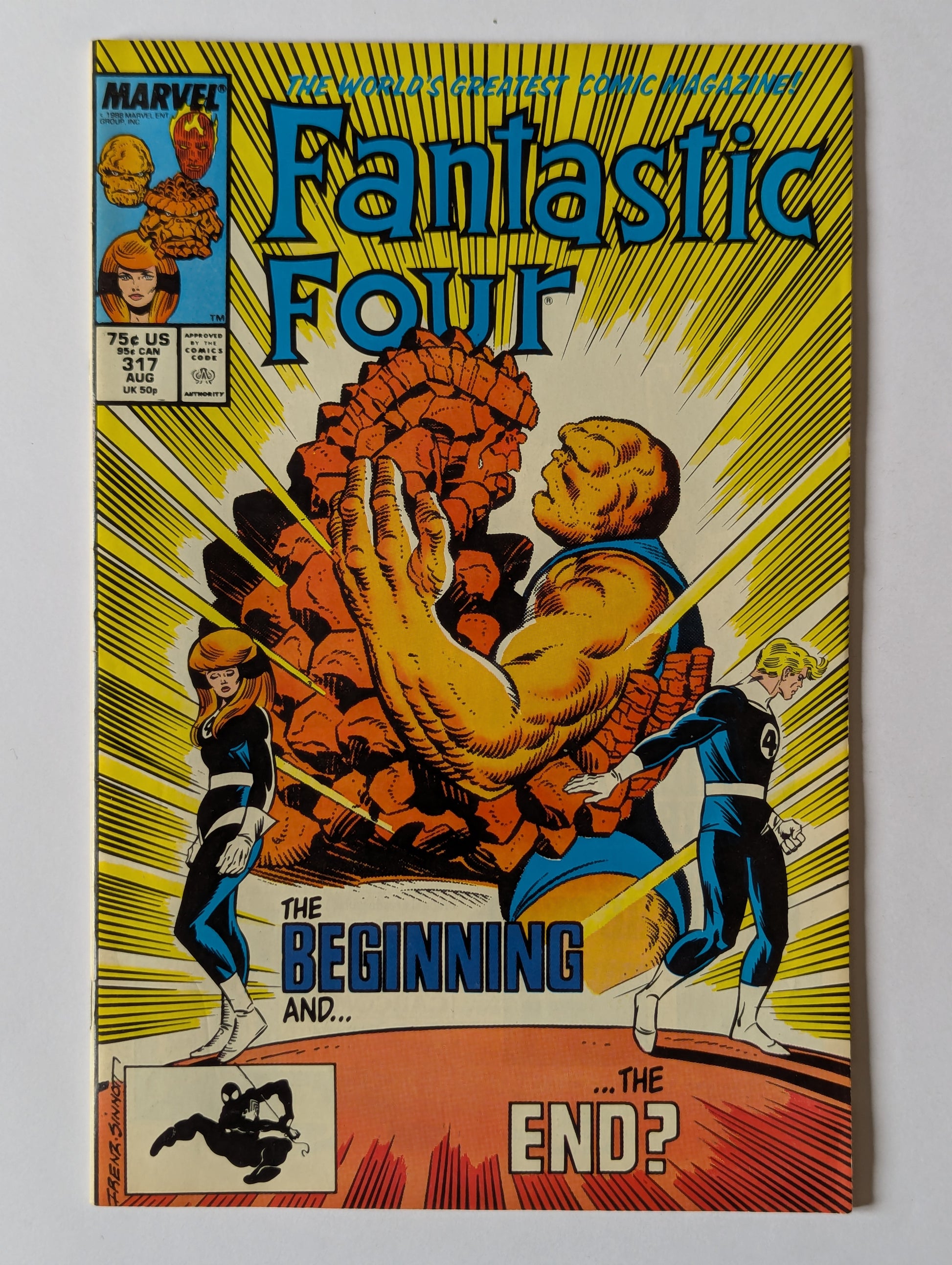 Fantastic Four #317 Marvel Comic Book