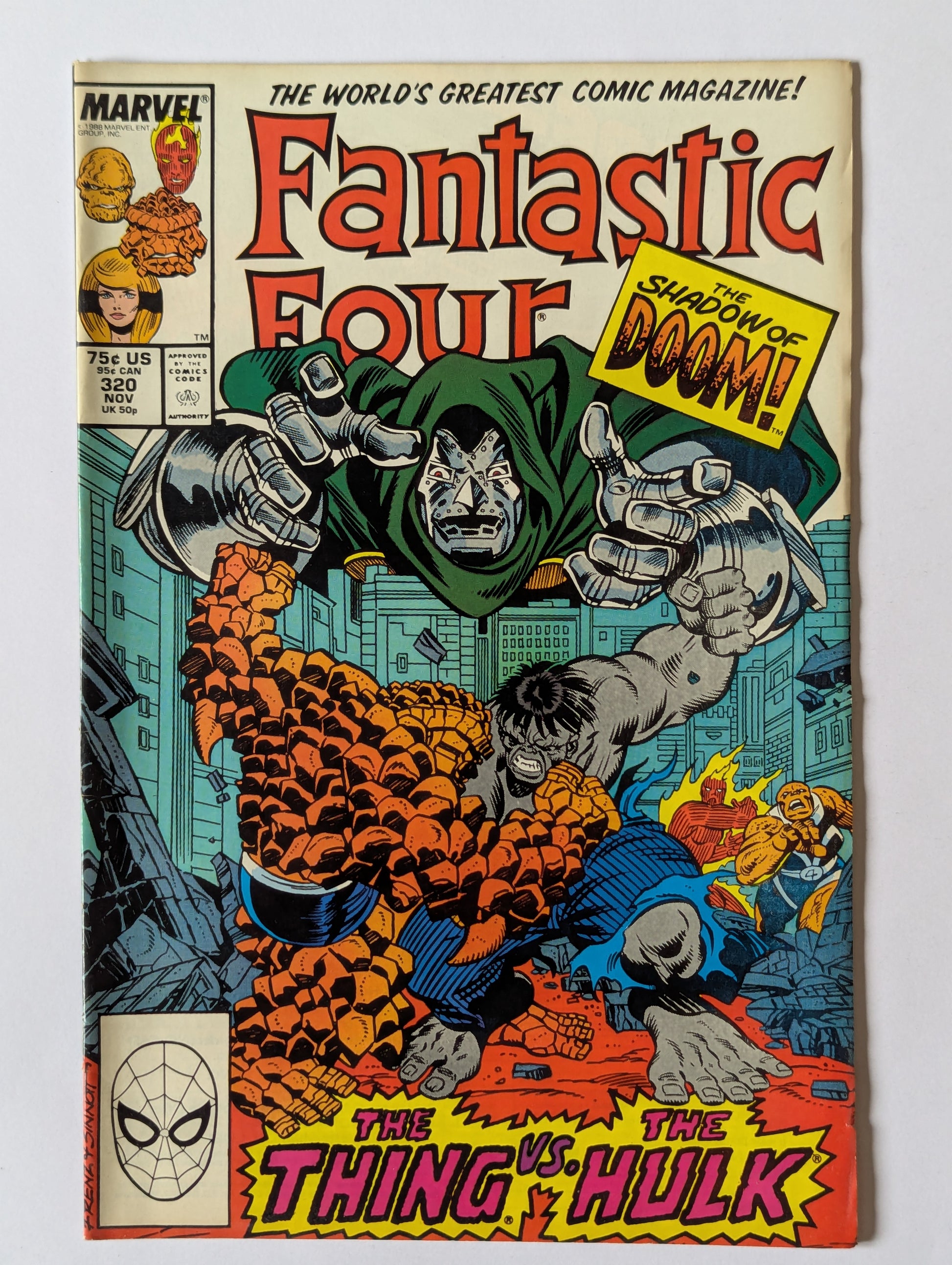 Fantastic Four #320 Marvel Comic Book