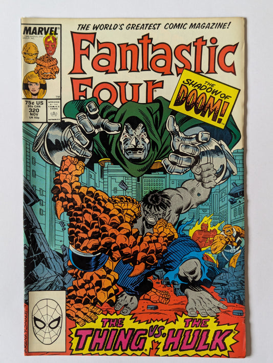 Fantastic Four #320 Marvel Comic Book