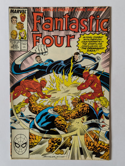 Fantastic Four #333 Marvel Comic Book