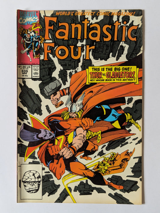 Fantastic Four #339 Marvel Comic Book