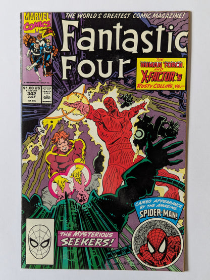 Fantastic Four #342 Marvel Comic Book