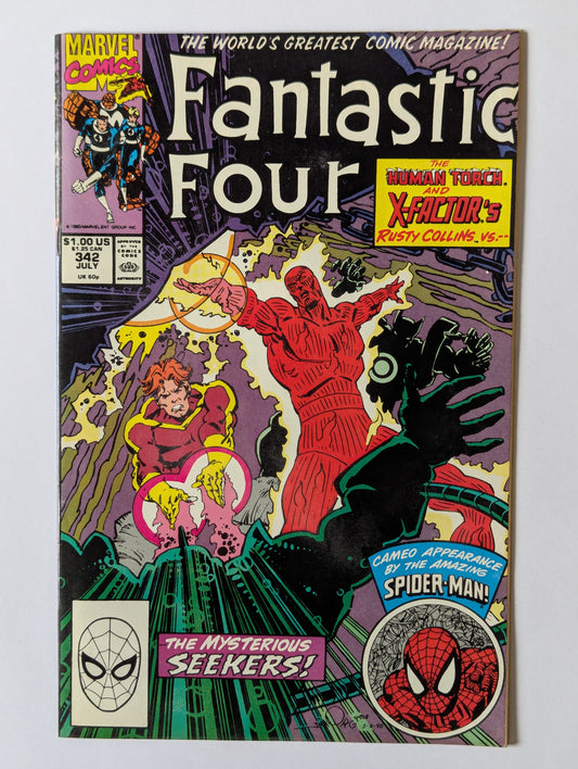 Fantastic Four #342 Marvel Comic Book