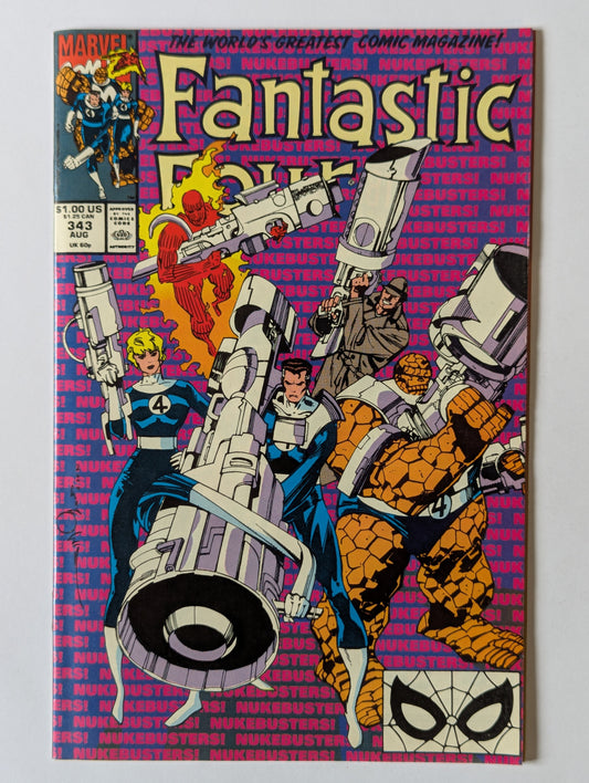 Fantastic Four #343 Marvel Comic Book