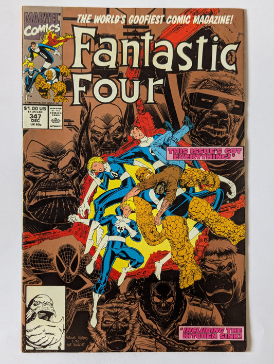 Fantastic Four #347 Marvel Comic Book