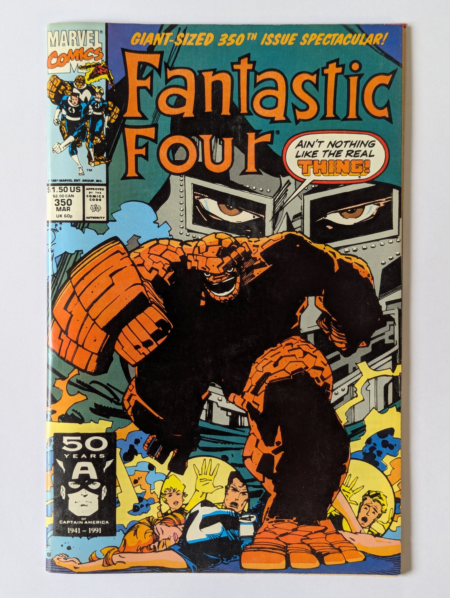 Fantastic Four #350 Marvel Comic Book