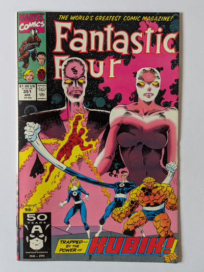 Fantastic Four #351 Marvel Comic Book