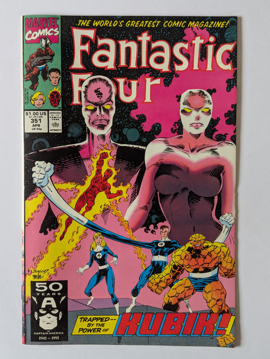 Fantastic Four #351 Marvel Comic Book