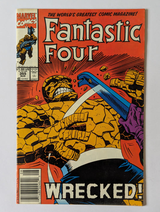 Fantastic Four #355 Marvel Comic Book