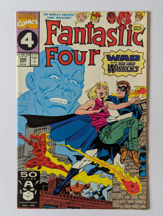 Fantastic Four #356 Marvel Comic Book