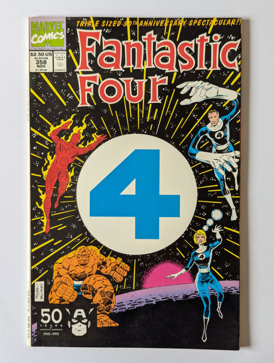 Fantastic Four #358 Marvel Comic Book