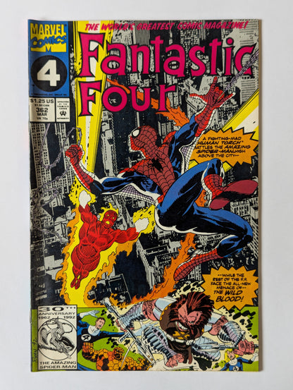 Fantastic Four #362 Marvel Comic Book