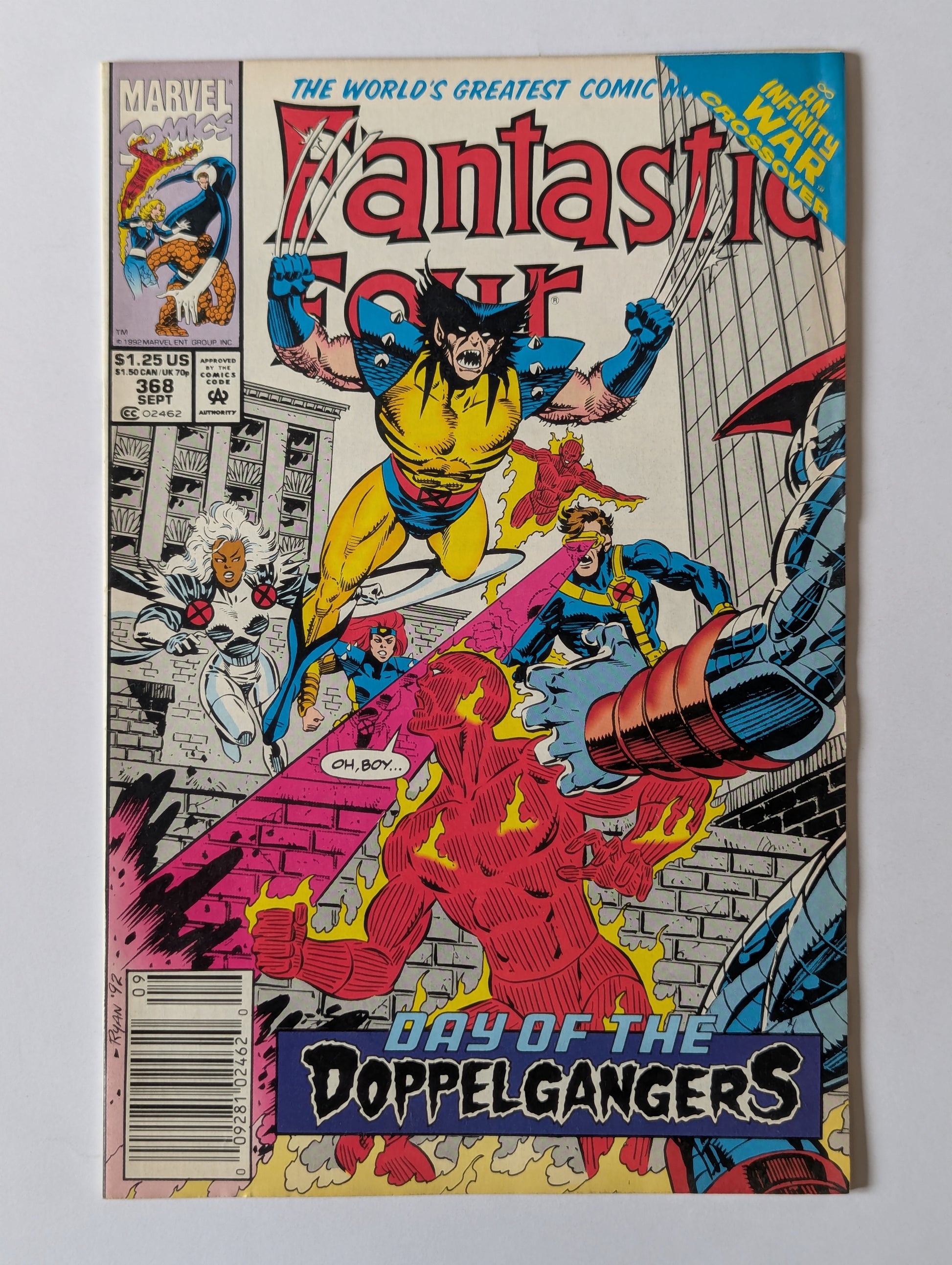 Fantastic Four #368 Marvel Comic Book