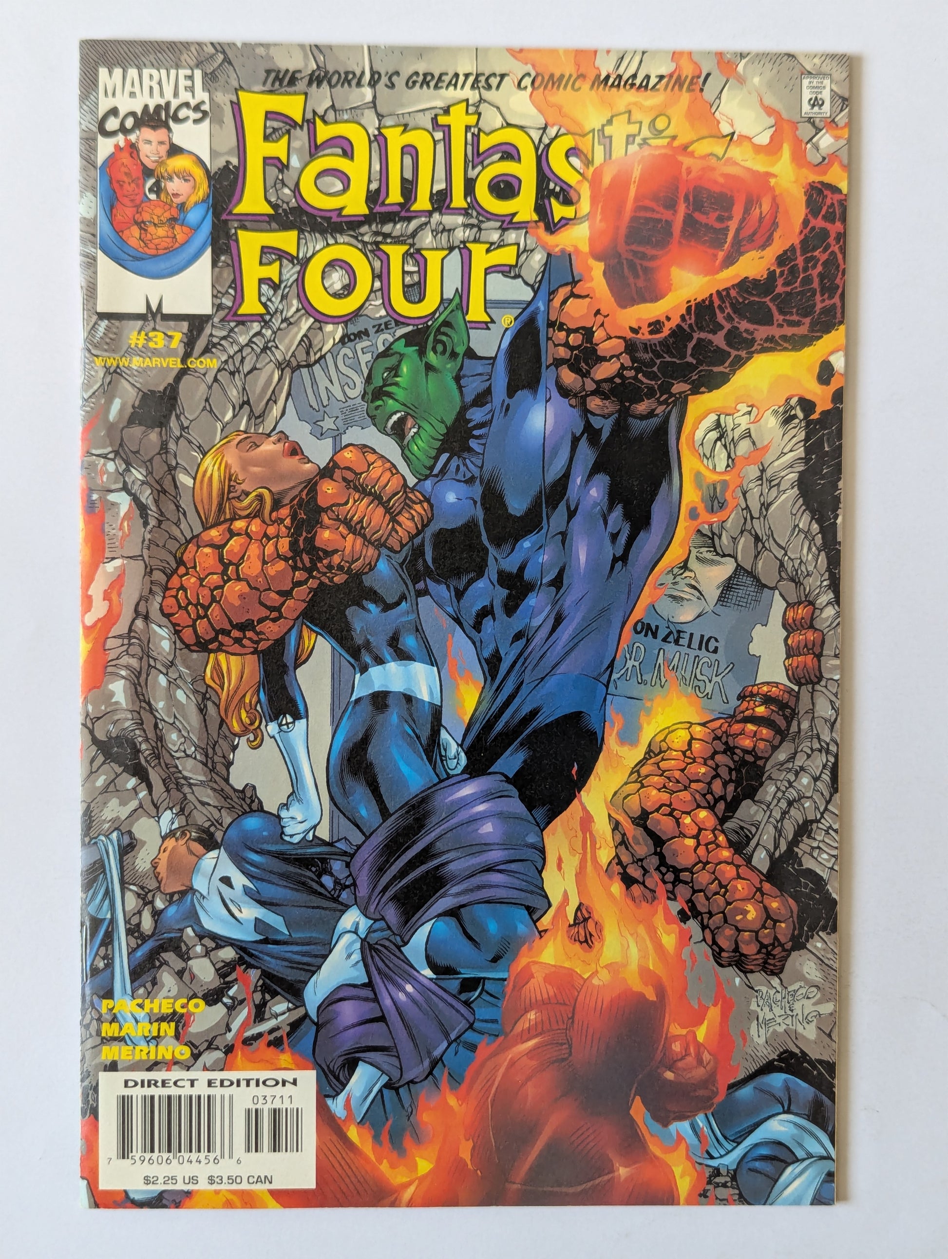 Fantastic Four #37 Marvel Comic Book
