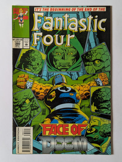 Fantastic Four #380 Marvel Comic Book