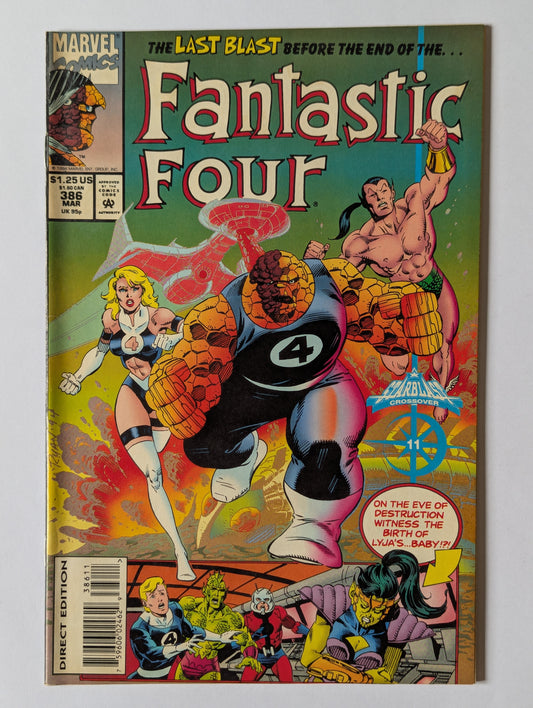 Fantastic Four #386 Marvel Comic Book