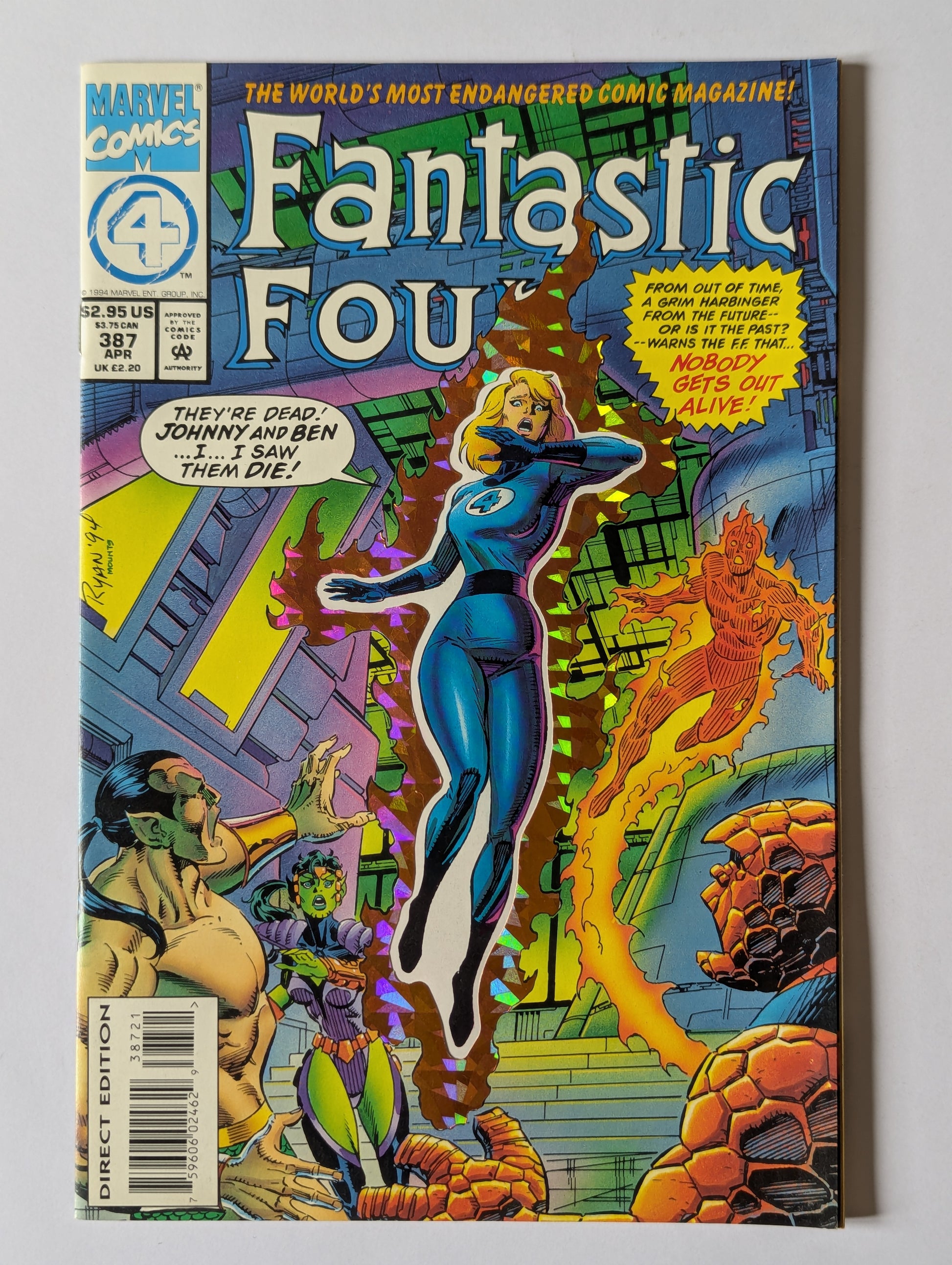 Fantastic Four #387 Marvel Comic Book