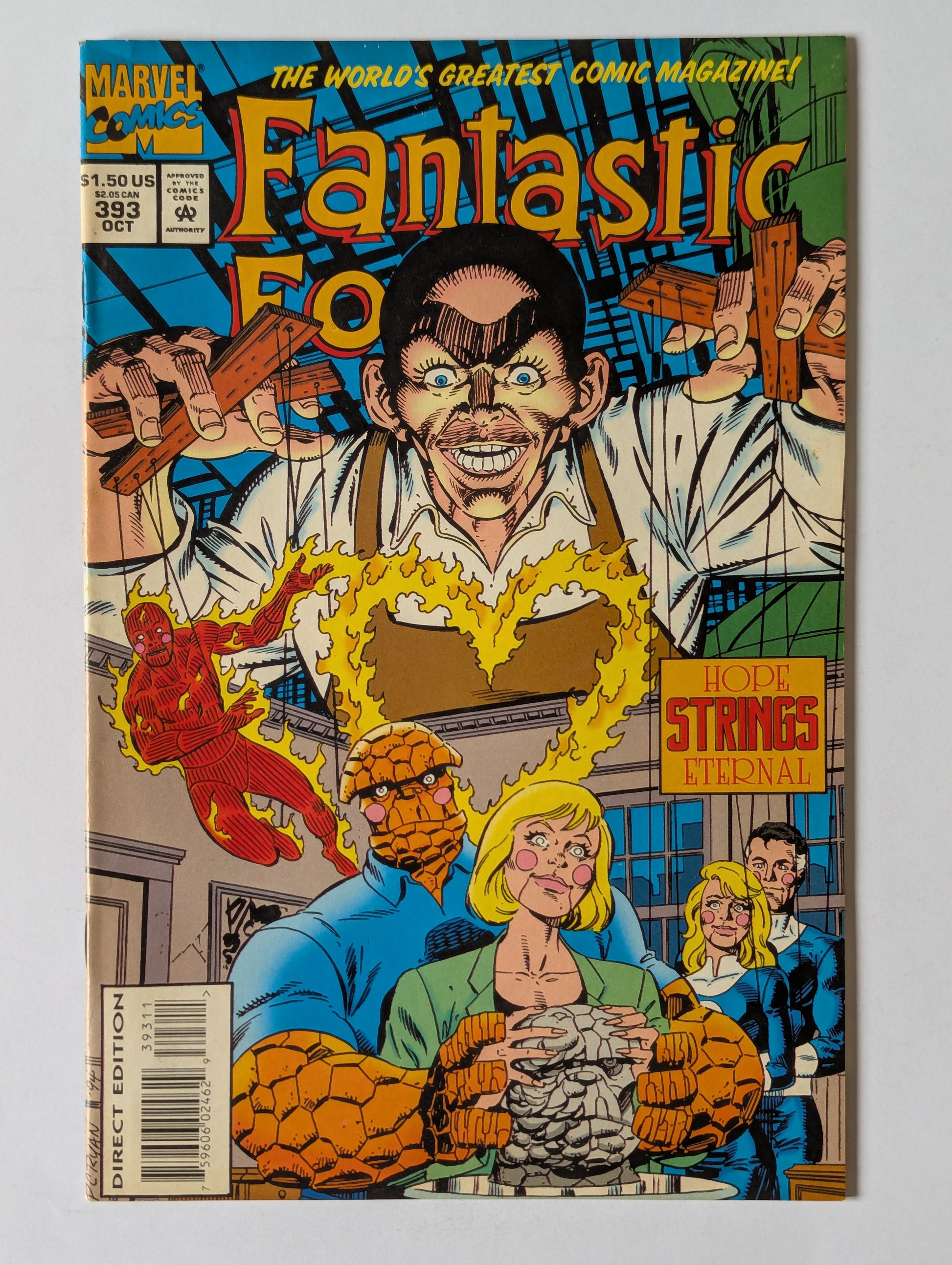Fantastic Four #393 Marvel Comic Book