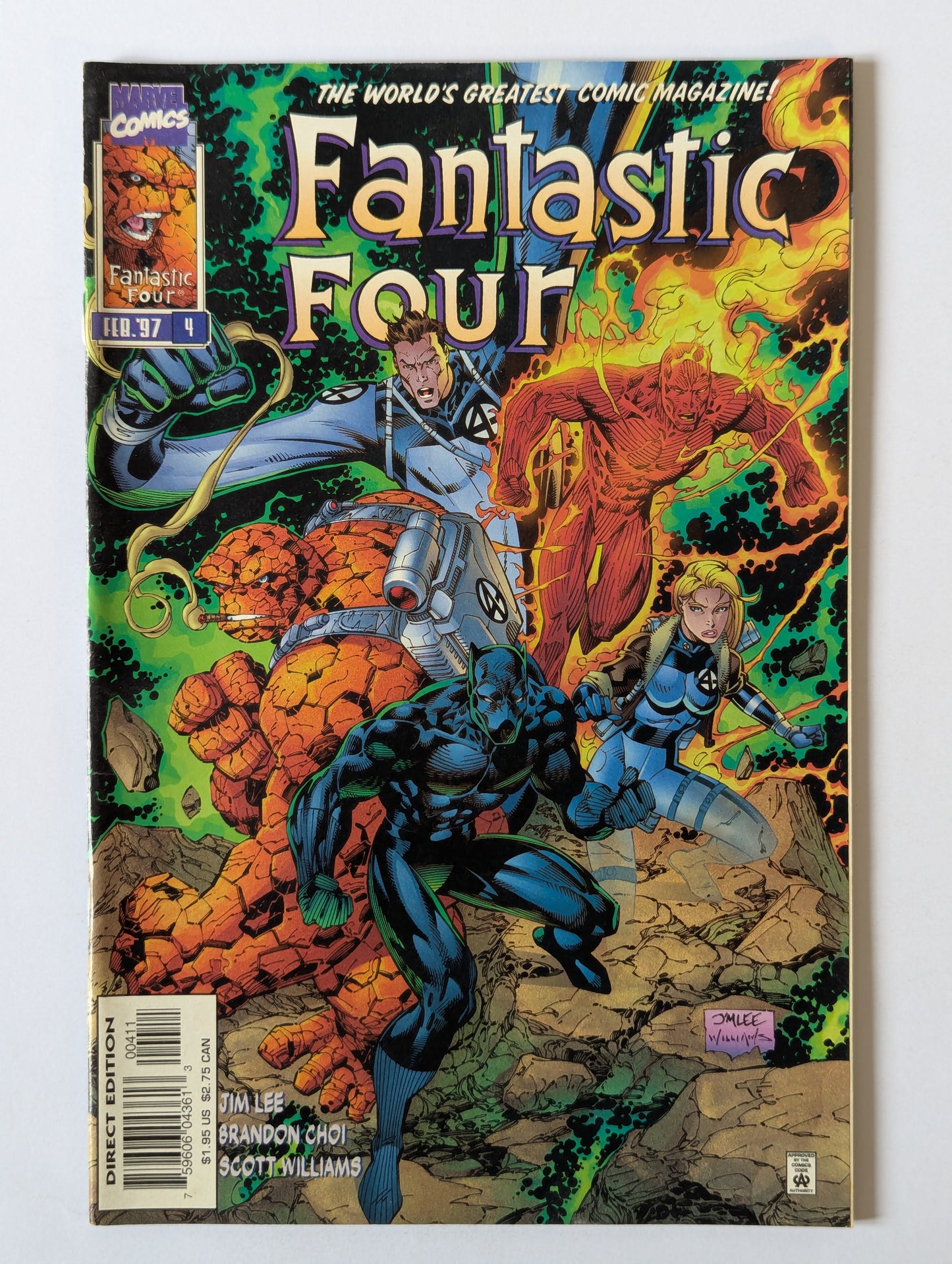 Fantastic Four #4 Marvel Comic Book