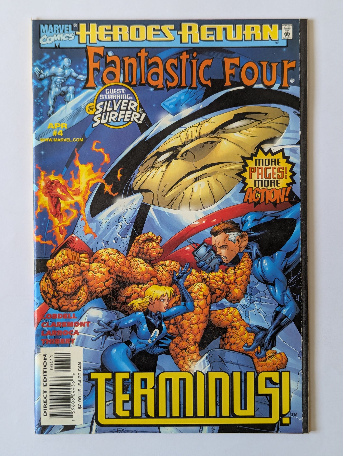 Fantastic Four #4 Marvel Comic Book