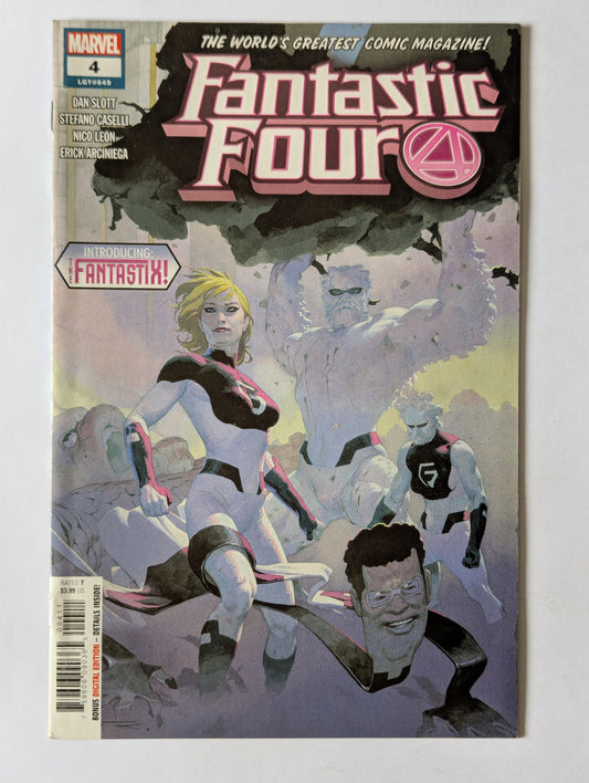 Fantastic Four #4 Marvel Comic Book