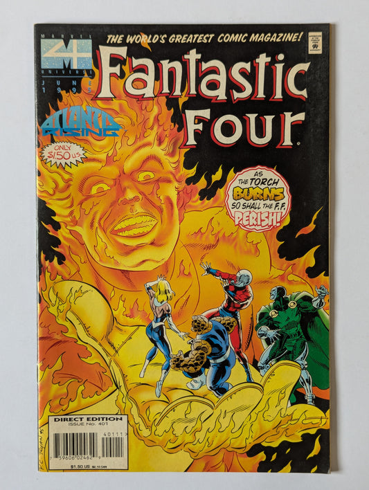 Fantastic Four #401 Marvel Comic Book
