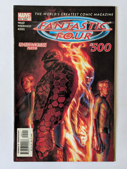 Fantastic Four #500 Marvel Comic Book