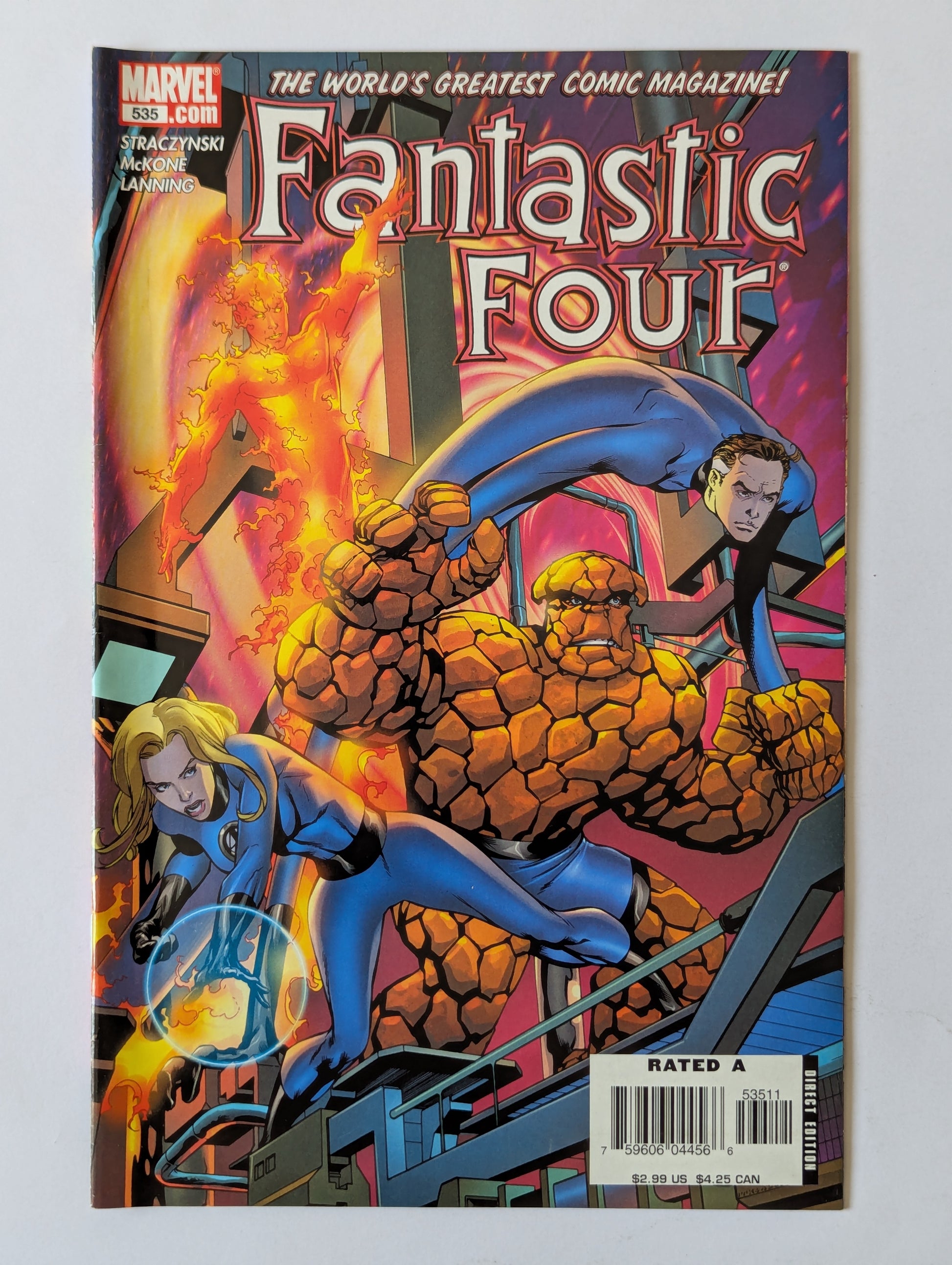 Fantastic Four #535 Marvel Comic Book