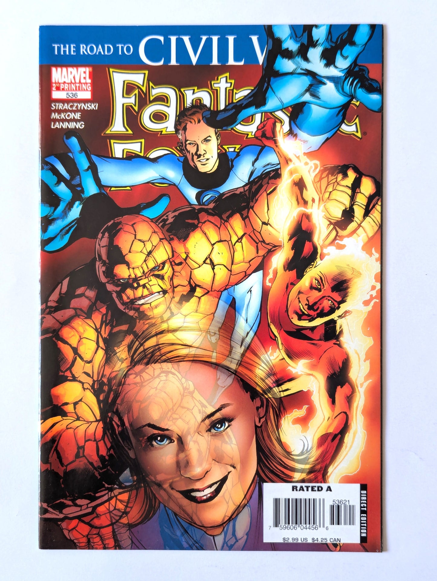 Fantastic Four #536 Marvel Comic Book