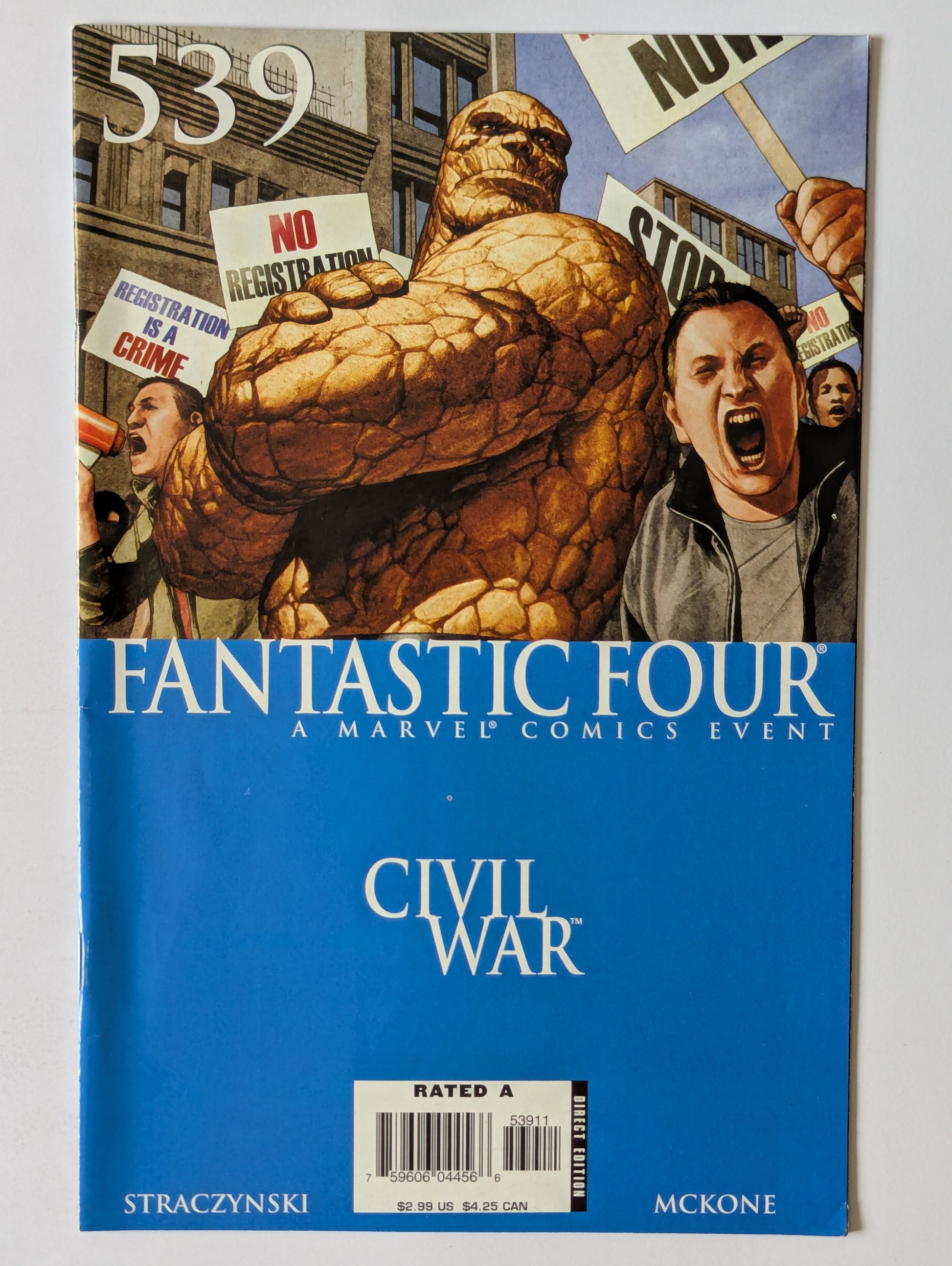 Fantastic Four #539 Marvel Comic Book