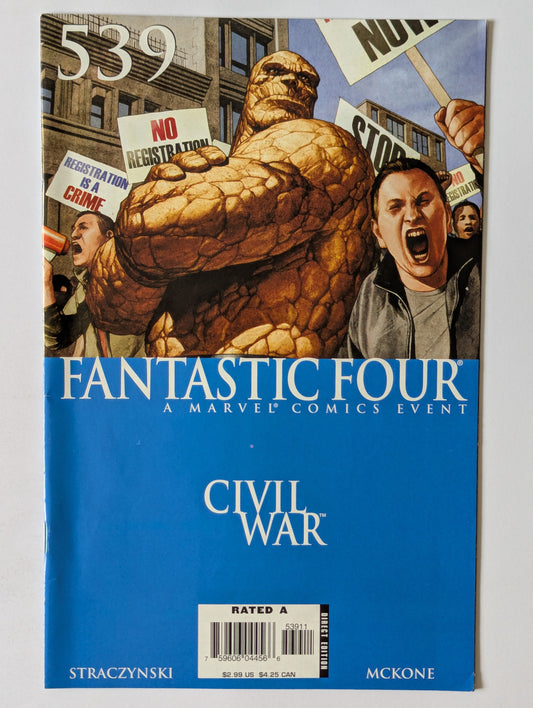 Fantastic Four #539 Marvel Comic Book