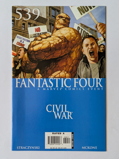 Fantastic Four #539 Marvel Comic Book
