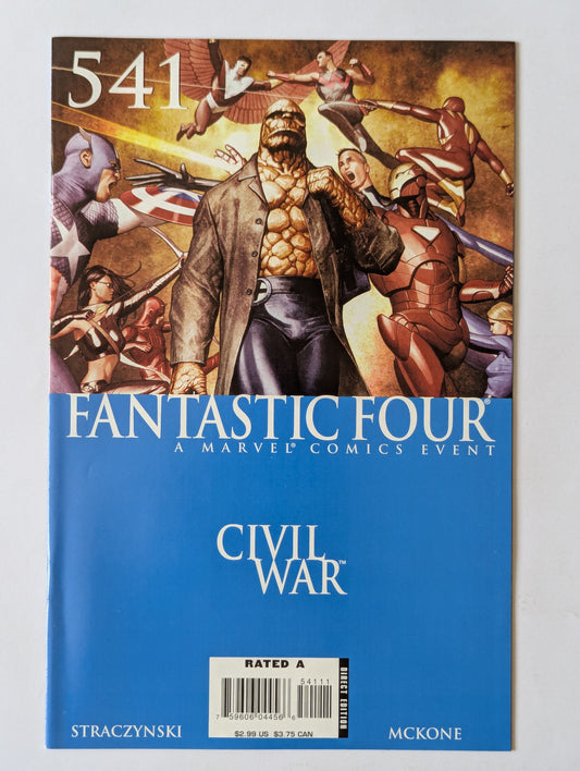 Fantastic Four #541 Marvel Comic Book
