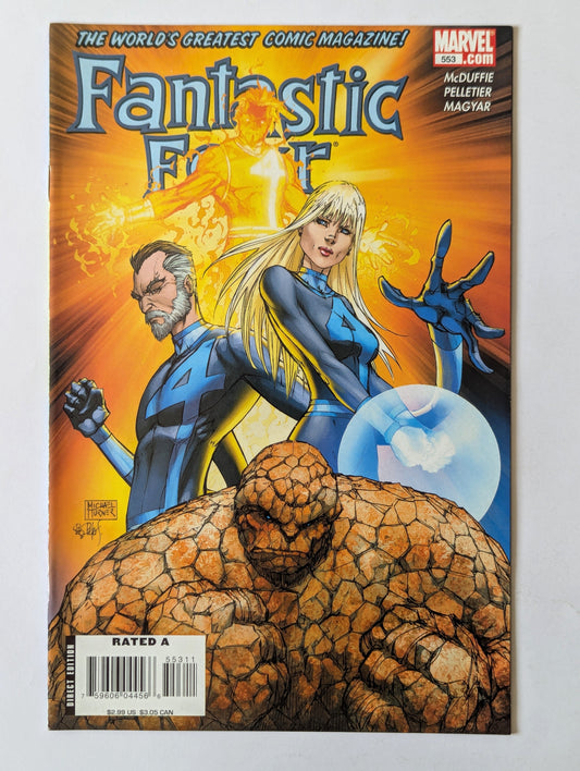 Fantastic Four #553 Marvel Comic Book