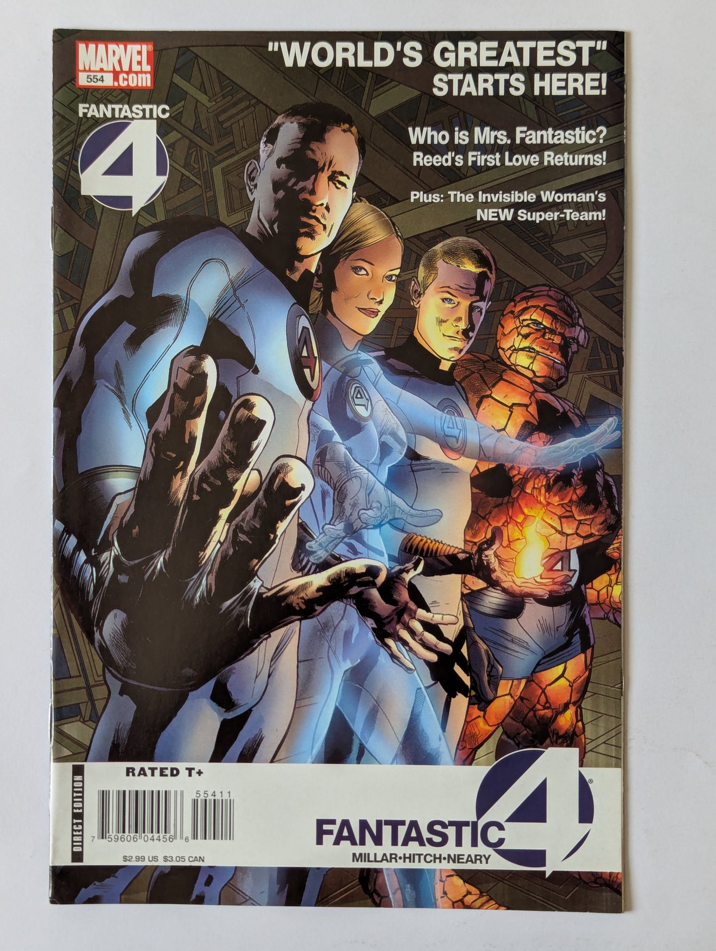 Fantastic Four #554 Marvel Comic Book