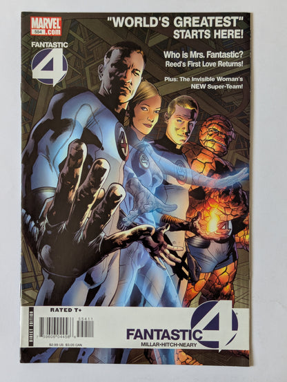 Fantastic Four #554 Marvel Comic Book