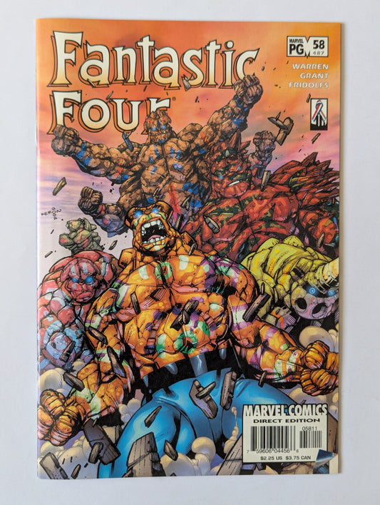 Fantastic Four #58 Marvel Comic Book
