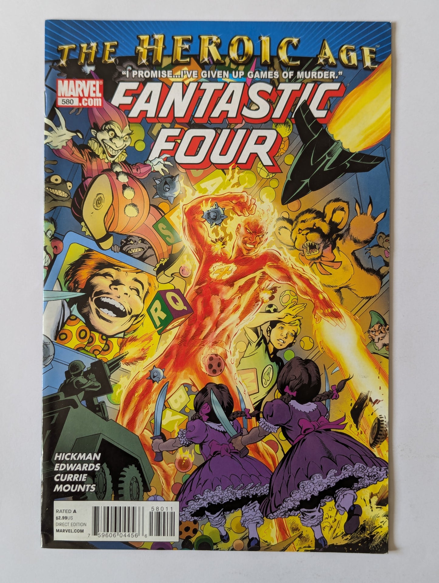 Fantastic Four #580 Marvel Comic Book