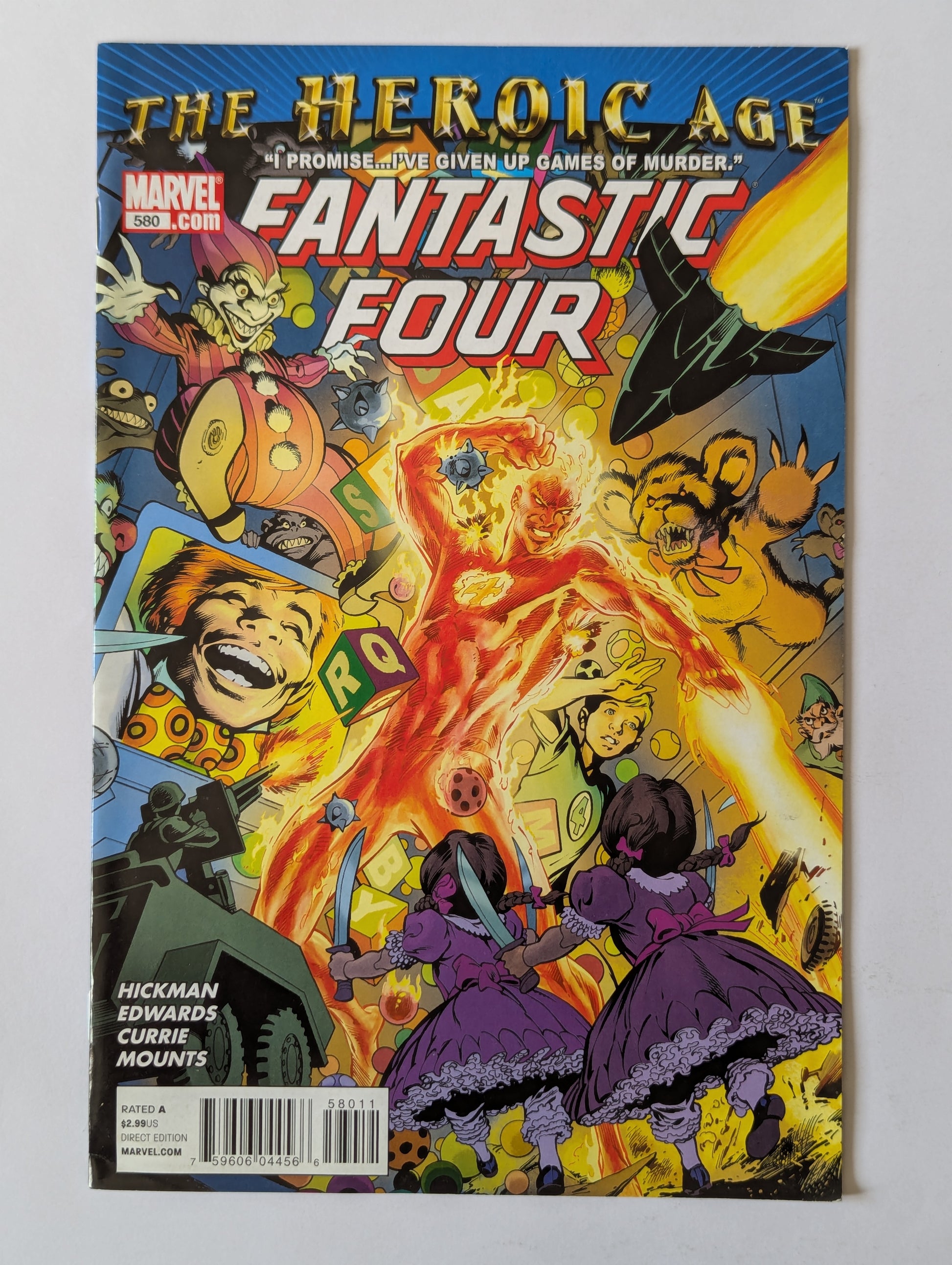Fantastic Four #580 Marvel Comic Book
