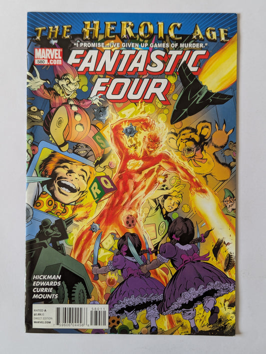 Fantastic Four #580 Marvel Comic Book