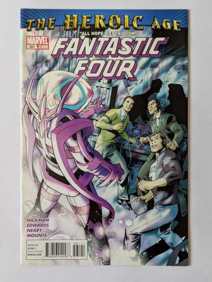 Fantastic Four #581 Marvel Comic Book
