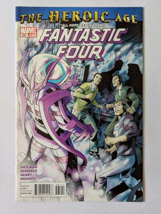 Fantastic Four #581 Marvel Comic Book
