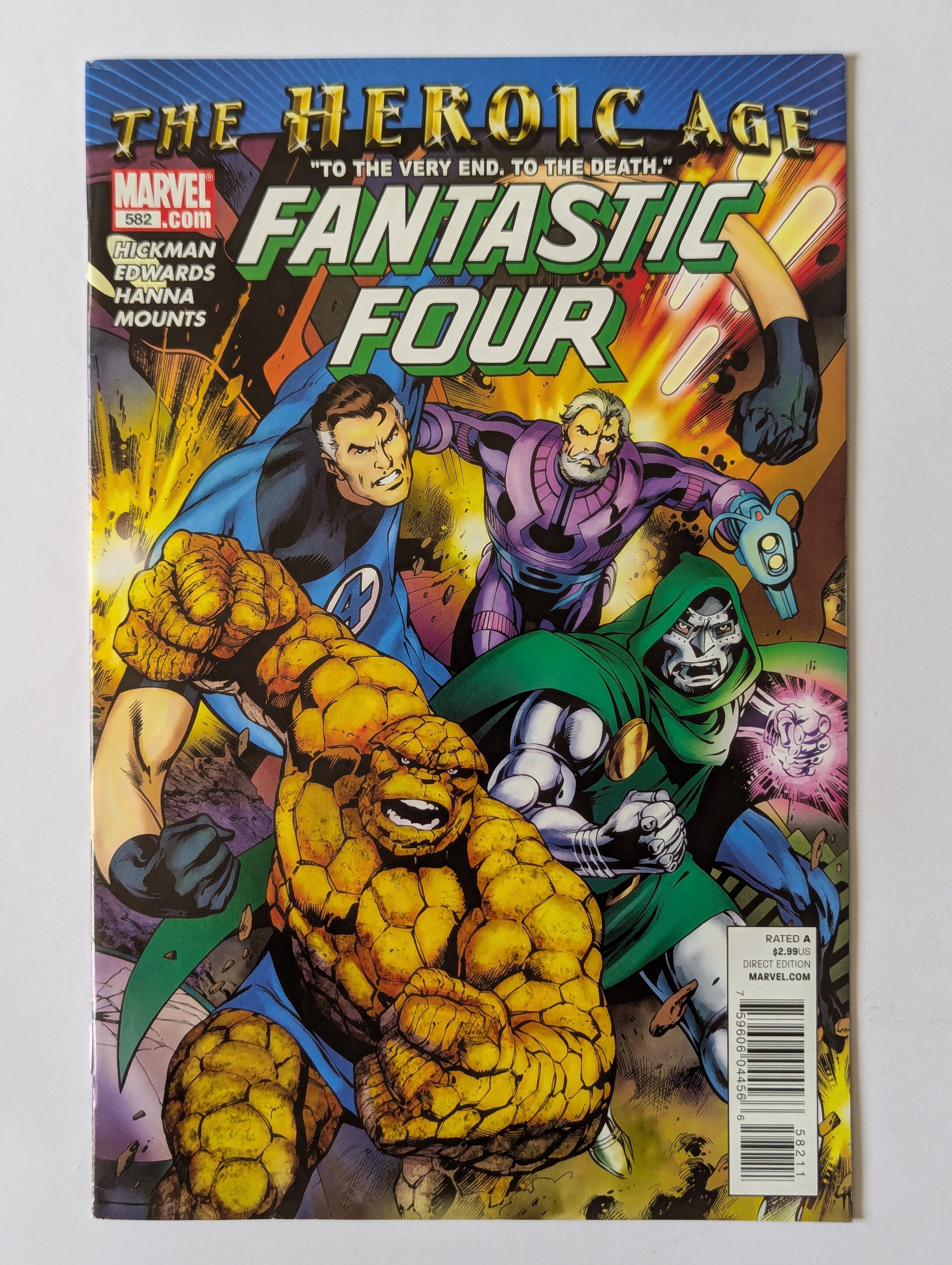 Fantastic Four #582 Marvel Comic Book