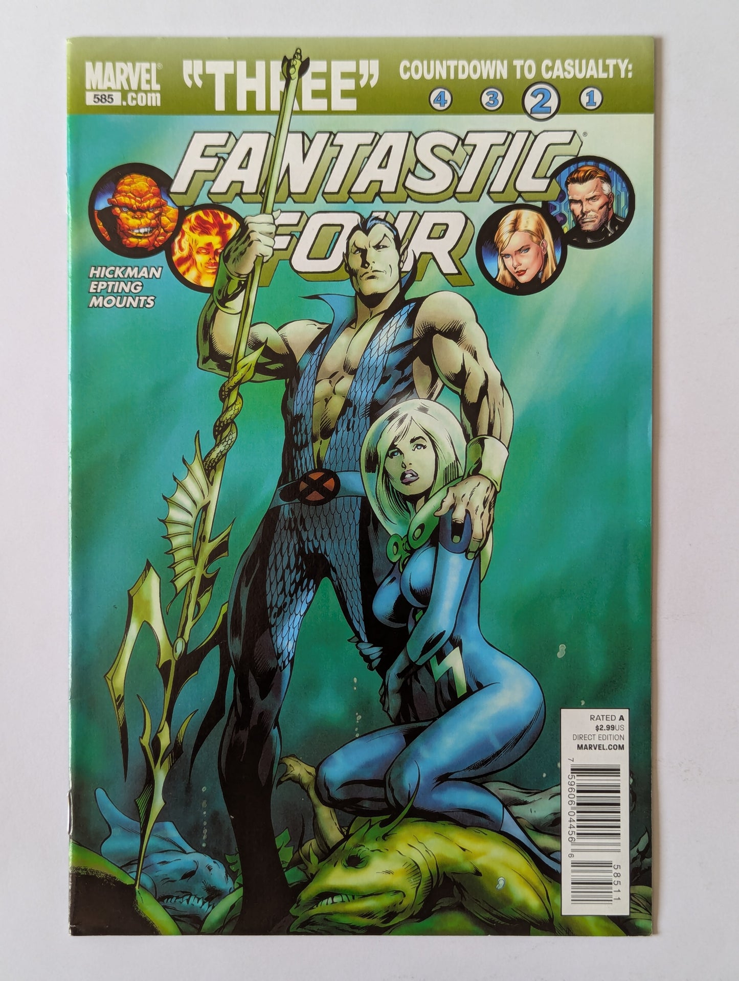 Fantastic Four #585 Marvel Comic Book