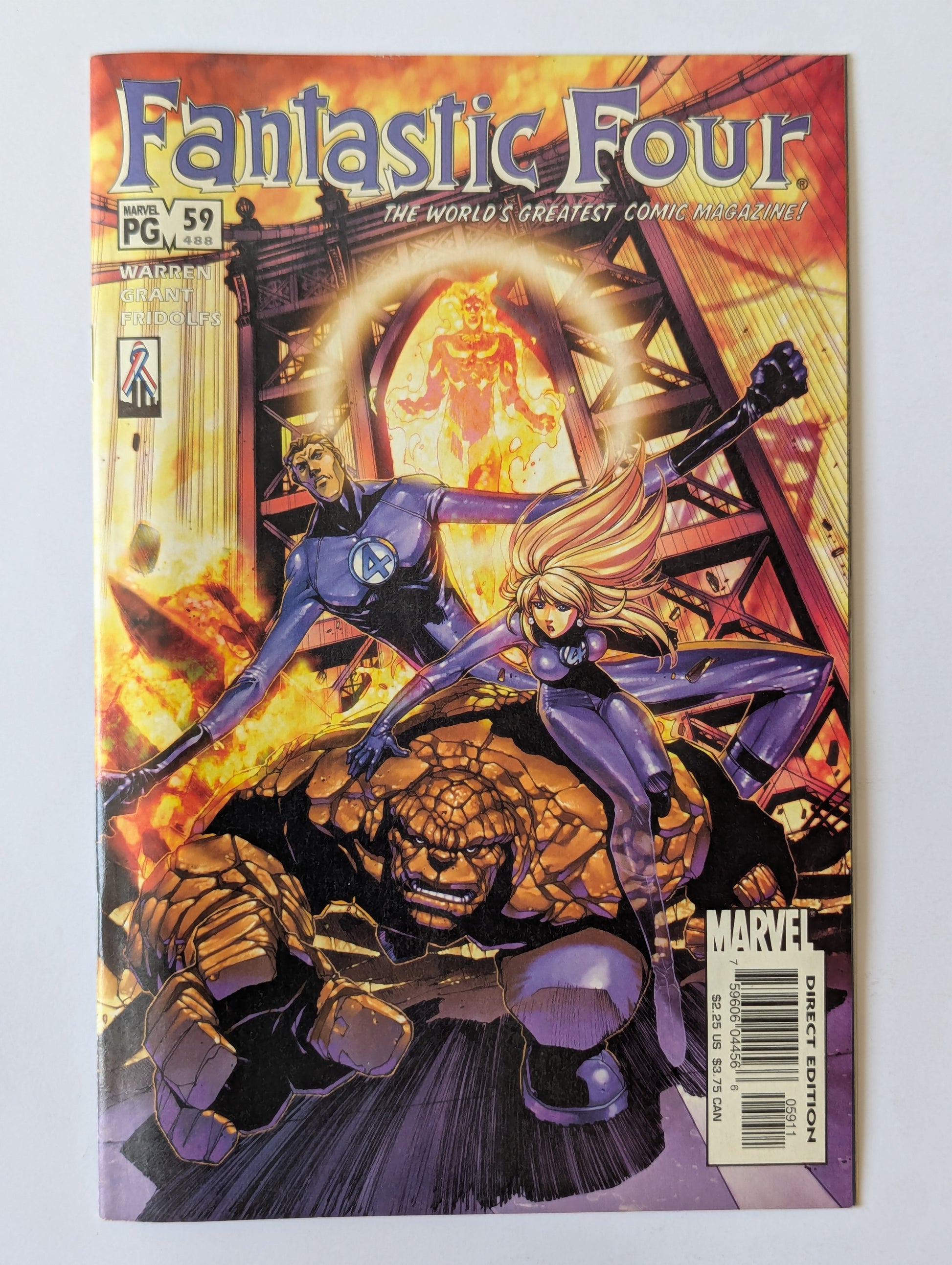 Fantastic Four #59 Marvel Comic Book